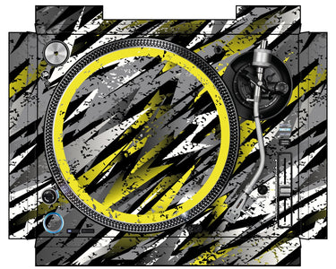 Pioneer DJ PLX 1000 Skin Sparkasm Yellow